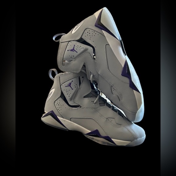 jordan true flight wolf grey purple